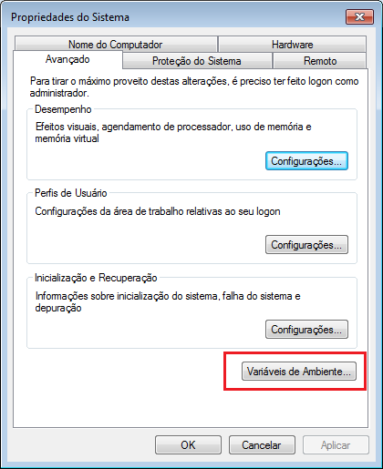 Variaveis de Ambiente 3